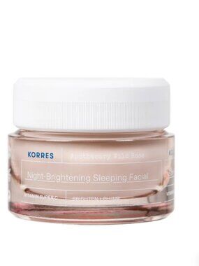 NEW 2/$40 Korres Apothecary Wild Rose Brightening Sleeping Full Size NIB